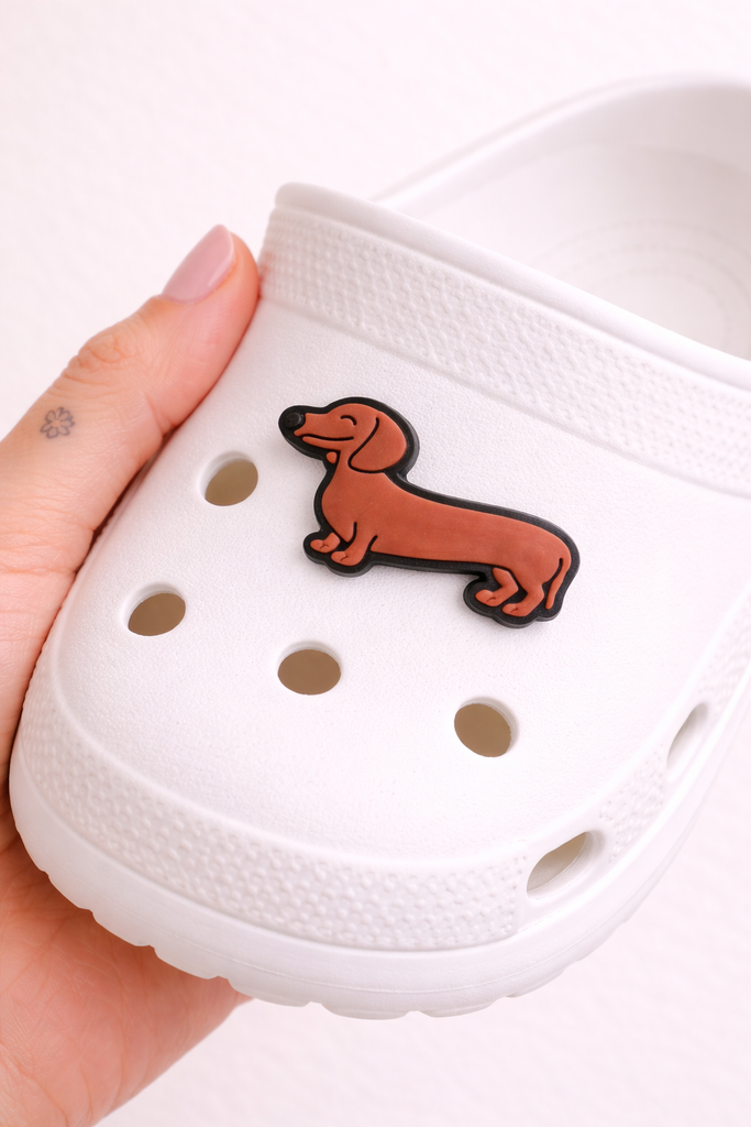 Clog Charm: Weiner Dog