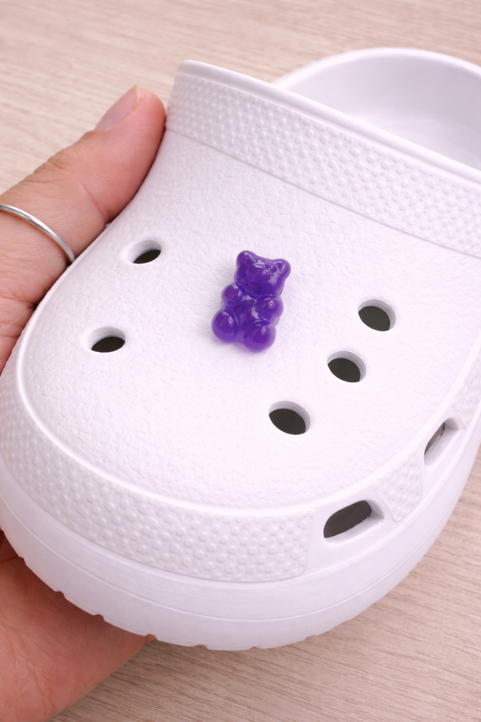 Clog Charm: Gummy Bear - Grape