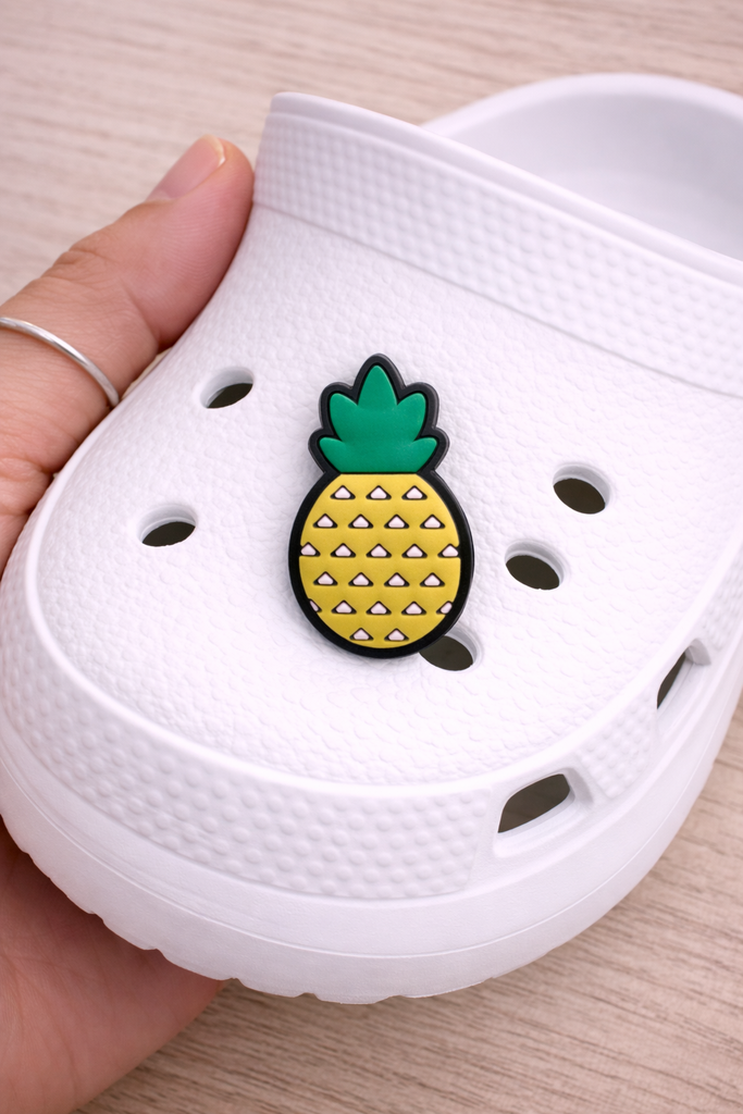 Clog Charm: Pineapple