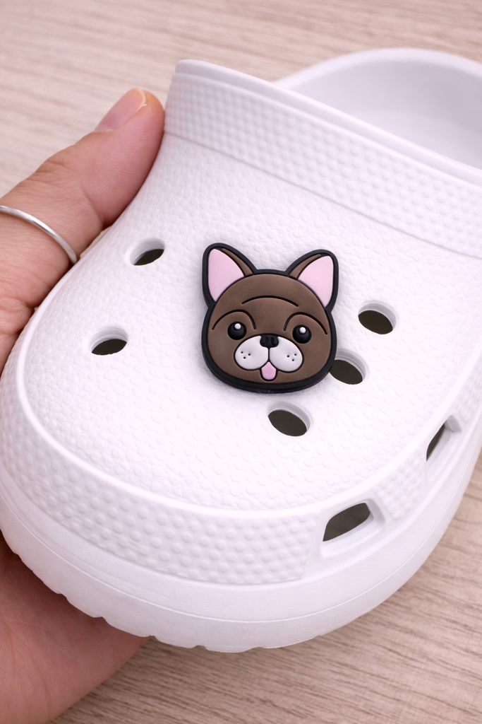 Clog Charm: Frenchie